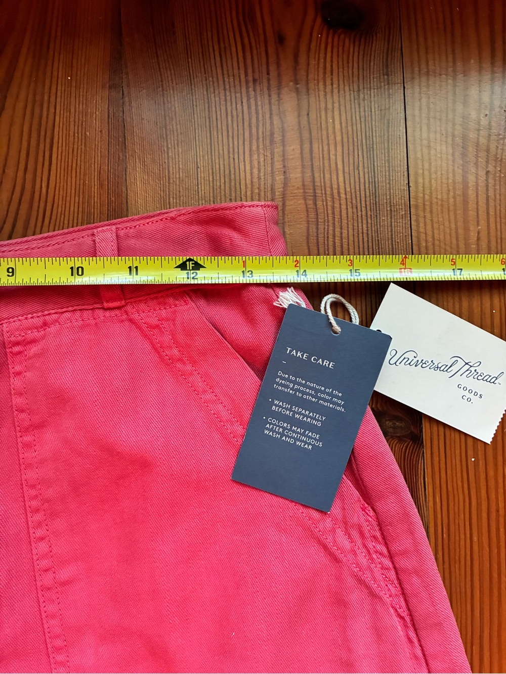 Universal Thread Women’s High Rise Utility Shorts 100% Cotton, Sz 2 - Picture 9 of 15
